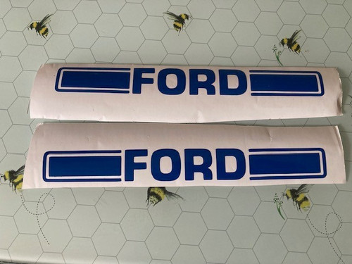 Ford tractor stickers - decals, x