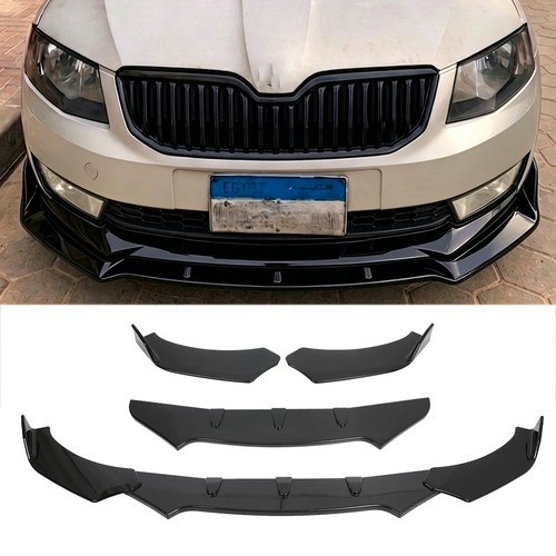 Gloss black front bumper - gloss,