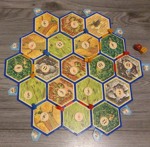 Settlers catan tile - catan, 3d