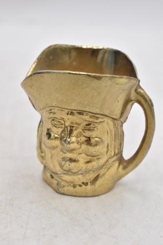Vintage brass toby jug - vintage,