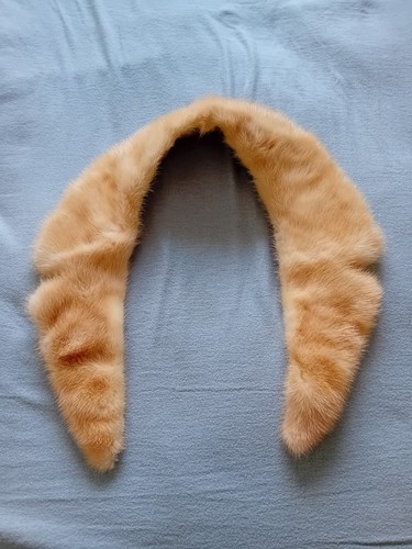Vintage blonde mink - mink, real
