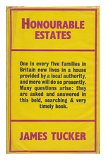 Tucker, James Honourable Kombis / Von James Tucker 1966 Erste Ausgabe Hardcover