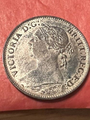 1886 farthing 4 of a - farthing,