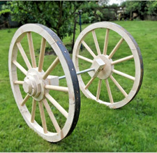 Pair of new hand made wooden