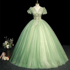 Women Floral Fairy Prom Dress