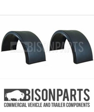+295/80R22.5 TYRE SIZE MUDGUARD / MUDWING J24C SINGLE WHEELS (PAIR) BP83-046