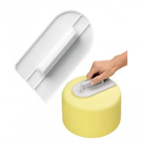 Cake icing smoother scraper - icing,
