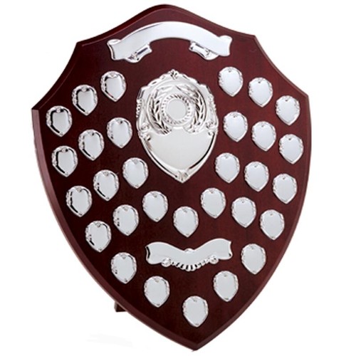 Wooden presentation shield - presentation,