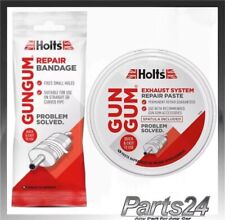 HOLTS GUN GUM EXHAUST SILENCER REPAIR PASTE & BANDAGE DIY KIT GUNGUM