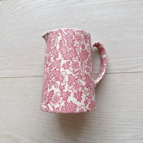 Burleigh burgess chintz - chintz, red