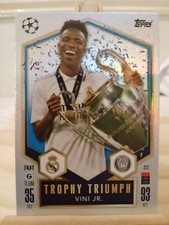 Vini Jr Trophy Triumph Match Attax 2024-25 #437 Real Madrid 