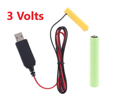 Battery eliminator 0volts - aa, 3.0volts