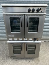 Natural Gas Double Stacked Convection Oven Moorwood Vulcan / Commercial