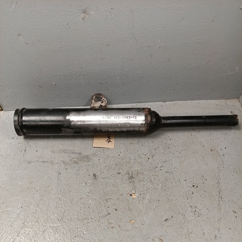 Yamaha dt50mx exhaust silencer - exhaust,