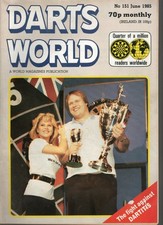 Darts World Magazines March - Sept 1985 x 7 - Choose Your Issue,Eric Bristow,
