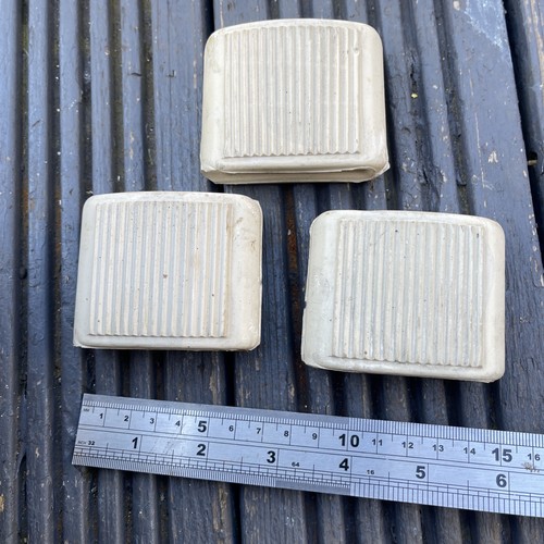 Vintage pedal rubbers - rubbers, made
