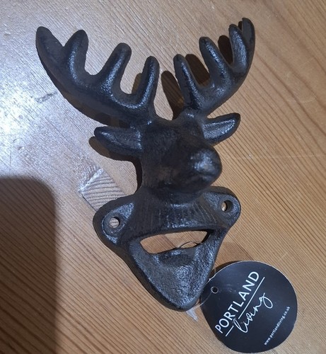 Stag head bottle opener - stag,