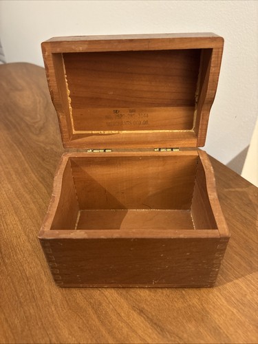 Vintage recipe file storage - vintage, file,