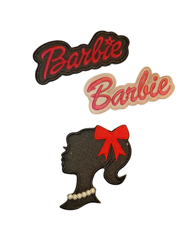 Barbie inspired pack iron on - barbie, 3