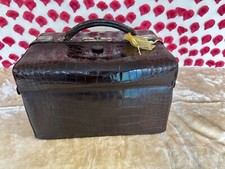 Antique genuine crocodile