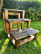 Large 3 Step Stairs 60cm for Horse Mounting Block, Pools, Trampolines, Outdoor