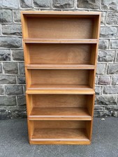 Golden Oak Stacking Library Bookcase Bookshelves