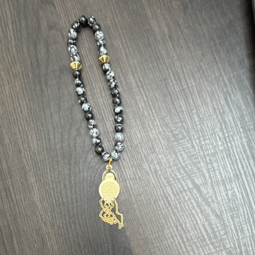 Islamic prayer beads black - islamic,