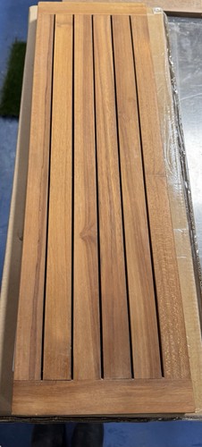 Teak floating shelf - teak,