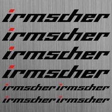irmscher sticker decal tuning