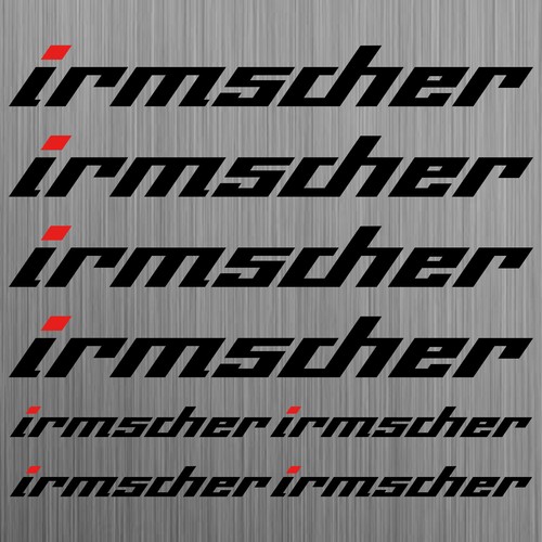Irmscher sticker decal - irmscher, tuning