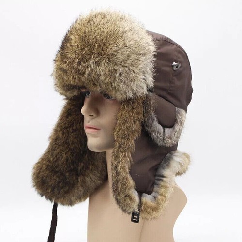 Real rabbit fur - fur, ushanka