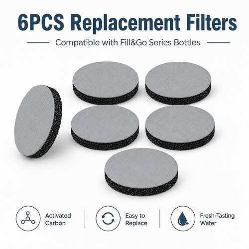 6pcs activated carbon - 6pcs,