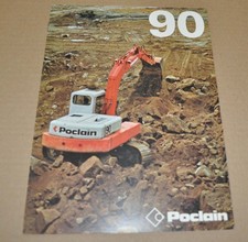 Poclain 90 Pelles Excavator