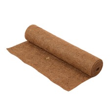 79 x 20 Inch Natural Coconut Coco Liner Roll Coir Fiber Sheet Mat for Planter