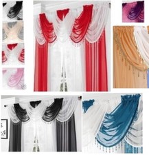 READY MADE VOILE SWAG x 1