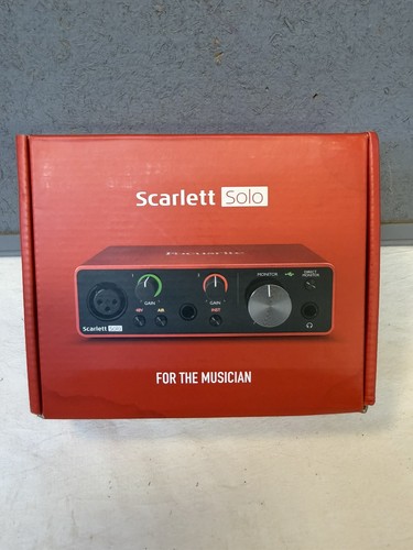Focusrite scarlett solo usb - focusrite,