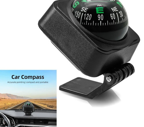 Marine compass with - marine, mount