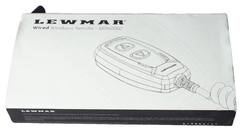 Lewmar button wired - 2-button,