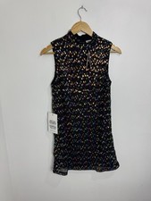 Never Fully Dressed Multicoloured Sequins Mini Dress UK 12 New With Tags
