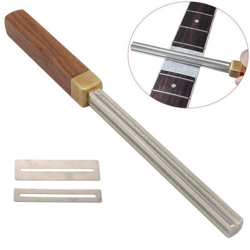 Guitar fret crowning file - fret,