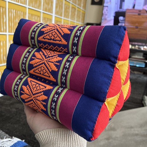 Triangle thai pattern - thai, pillow
