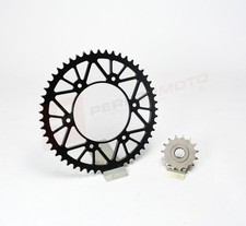 JT Steel Front / Racelite Rear Sprocket Set fits KTM 250 GS (2T Enduro) 1992-93