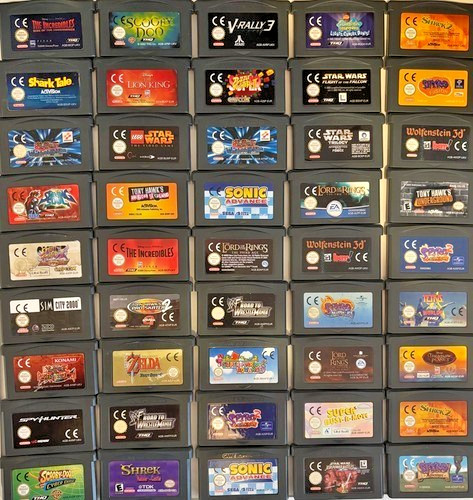 Nintendo gameboy advance games - nintendo,