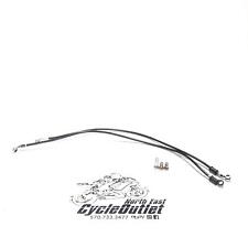 2008 08-16 YAMAHA YZF R6 AFTERMARKET HEL FRONT BRAKE CALIPER HOSES LINES