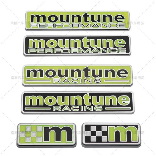 Mountune logo metal - 3d,