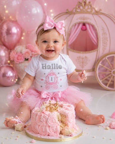 Personalised princess carriage - princess,