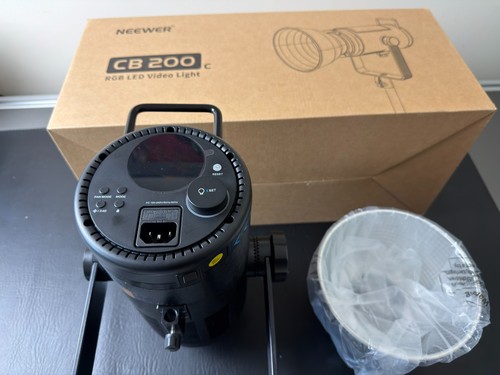 Neewer cb200c rgb led - neewer, video
