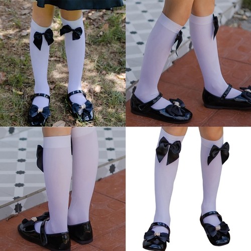 Bowsknot knee highs - bowsknot,