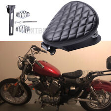 Solo Seat 3" Spring Base Saddle For Yamaha Virago XV 125 250 535 750 1100 Bobber
