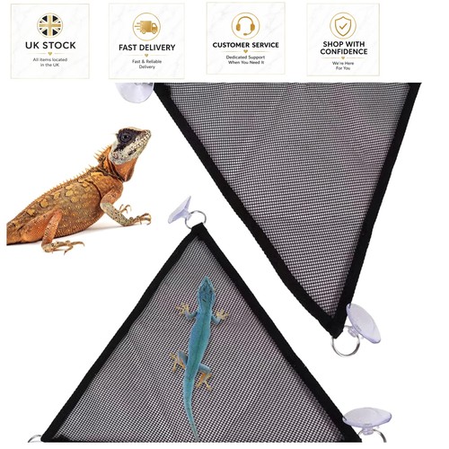 Breathable reptile hammock - breathable,